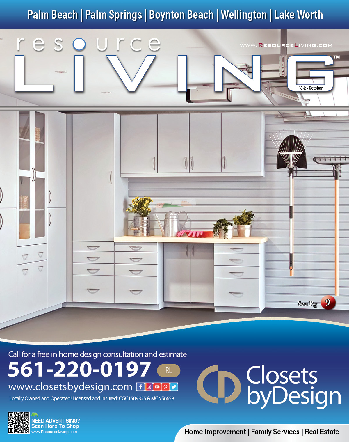PB2 Central Palm Beach County Magazine Cover QC Kinetix