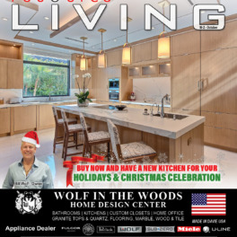B2 North Broward County Magazine Cover Wolf In The Woods