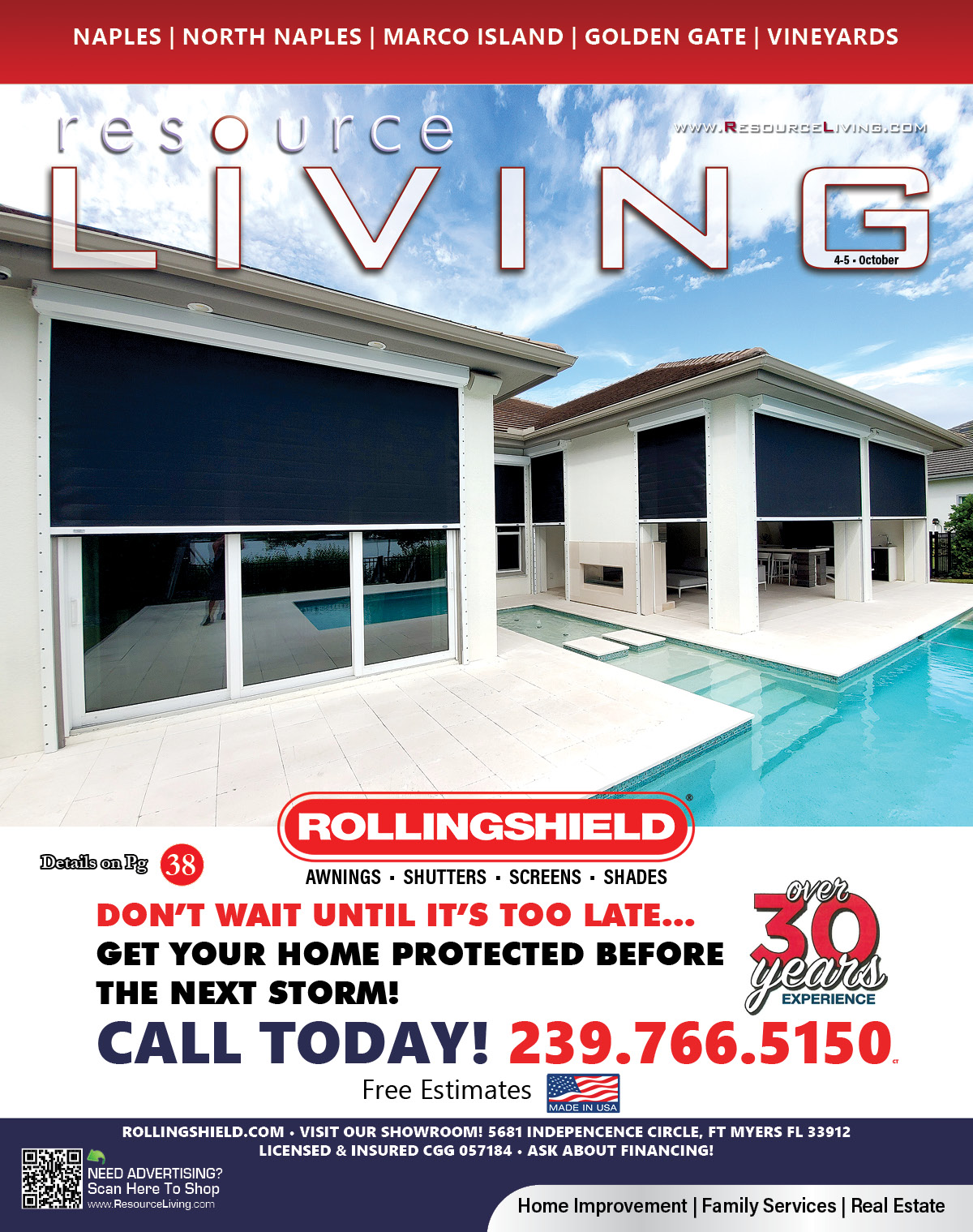 C Collier County Magazine Cover Rollingshield