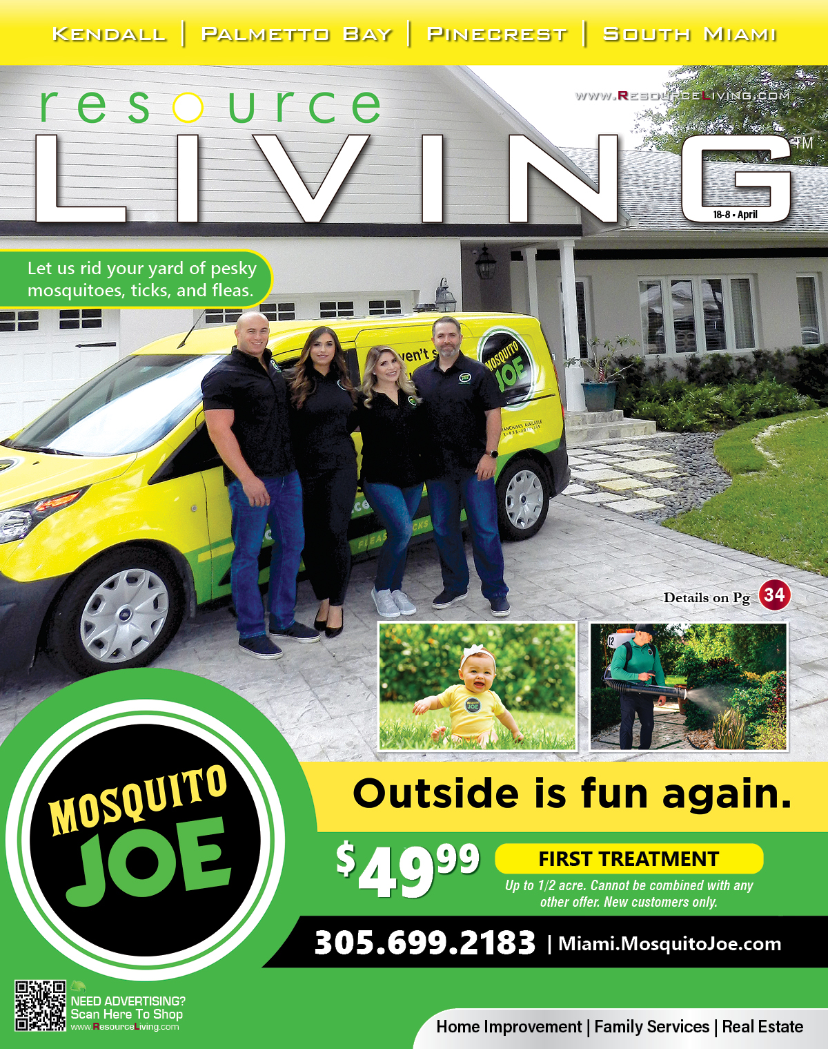 D1 Magazine Cover Mosquito Joe 18-8