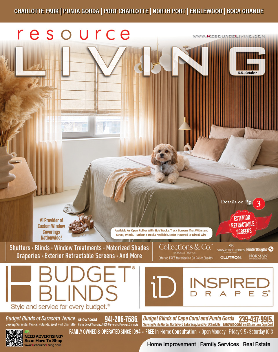 Charlotte Magazine Cover Budget Blinds